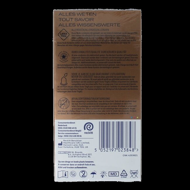 Durex Real feeling latexvrij 10 Stuks