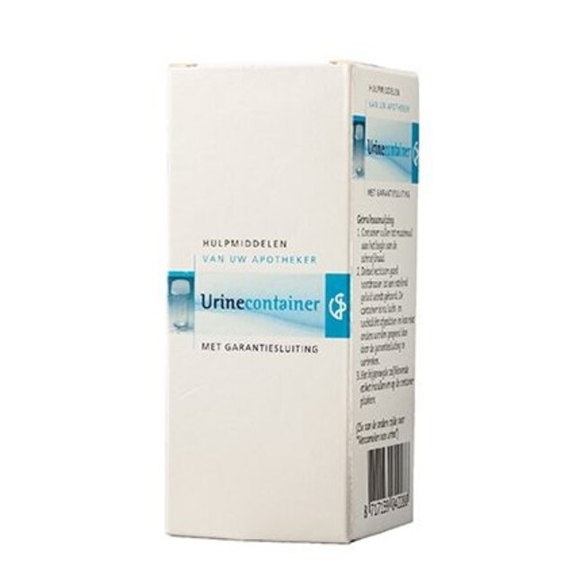 Urinecontainer 60ml met garantiesluiting 38 Stuks