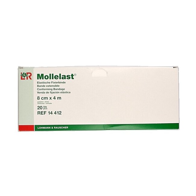 Mollelast windsel 8cm 20 Stuks