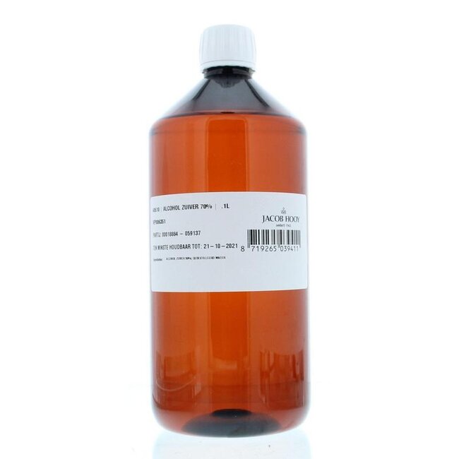 Alcohol zuiver 70% 1 Liter