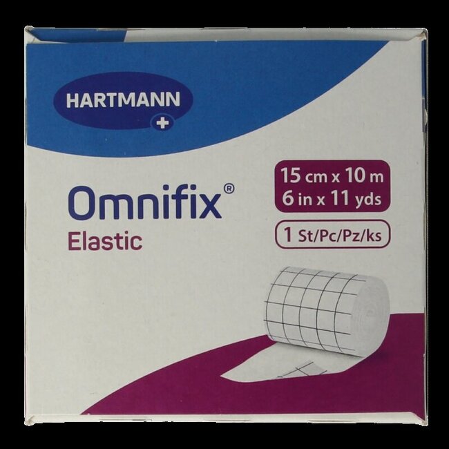 Hartmann Omnifix fixatiepleister 10m x 15 elastisch 1 Stuks