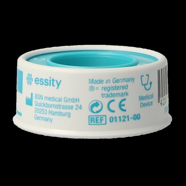 Leukoflex Hechtpleister 5m x 1.25cm 1 Stuks