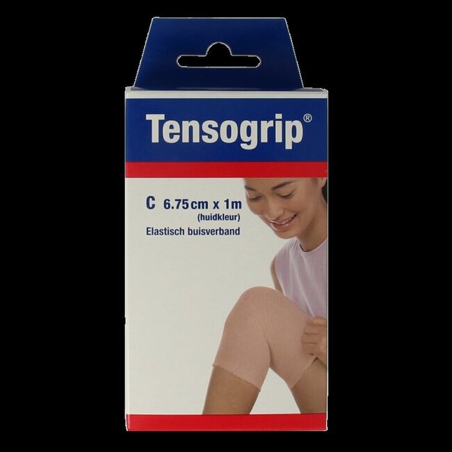 Elastisch buisverband C 1m x 6.75cm huidkleur 1 Stuks