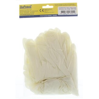 Duoprotect Handschoen latex extra large 10 Stuks