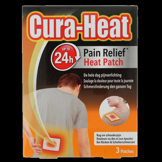 Warmtepack rug- en schouder 3 Stuks