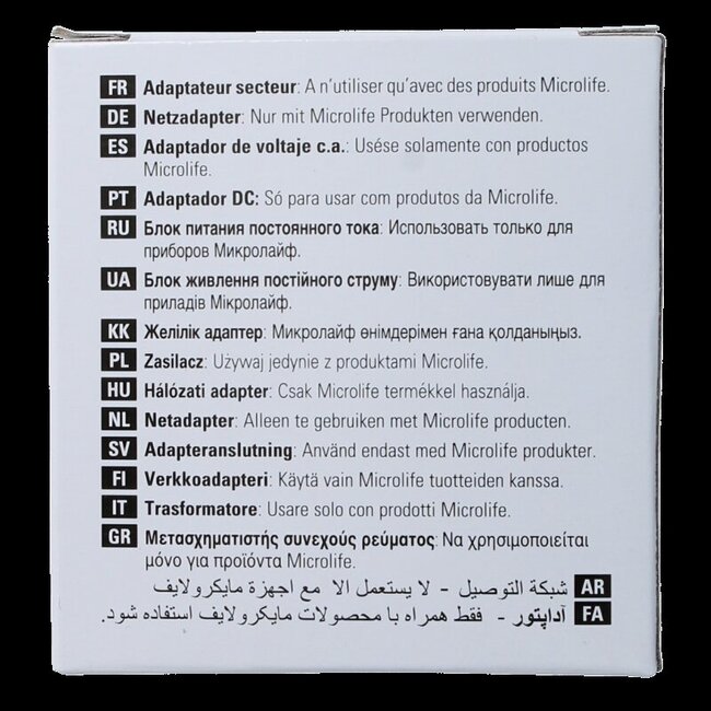 Microlife MIC Z977013-0-adaptateur AD-1024C 1 pièce