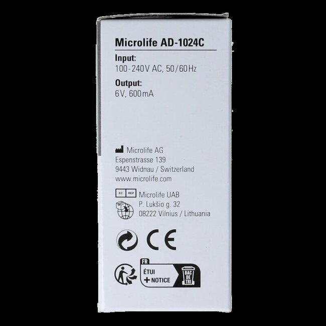 Microlife MIC Z977013-0-adaptateur AD-1024C 1 pièce