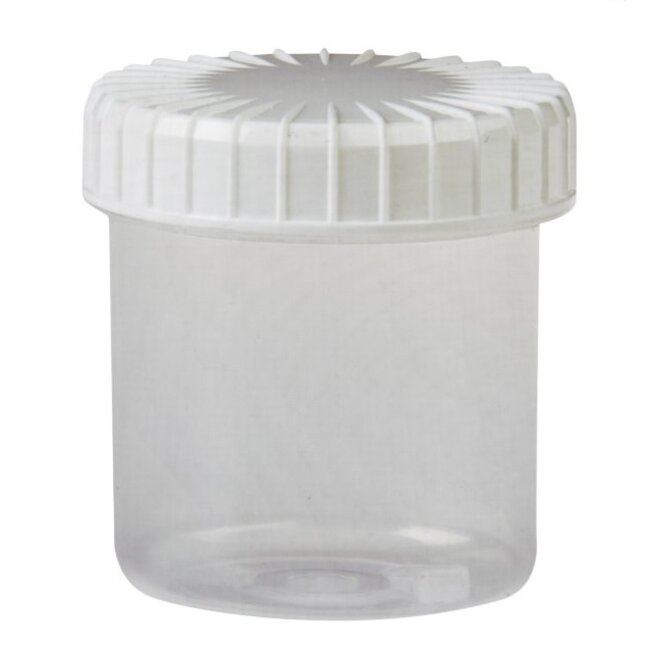 Tabletflacon optipot helder ongedopt 75ml 108 Stuks