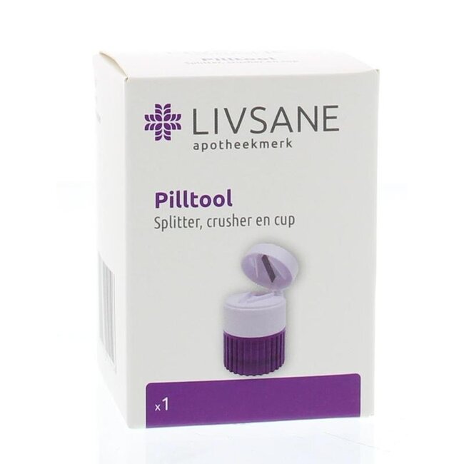 Pilltool tabletten splitter/crusher-cup 1 Stuks