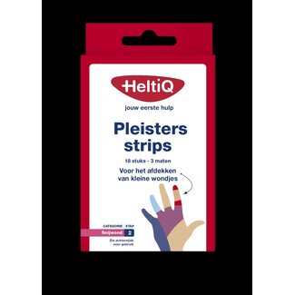 Heltiq Pleisterstrips waterafstotend & elastisch 18 Stuks