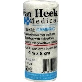 Heka Cambric windsel 4m x 8cm 20 Stuks