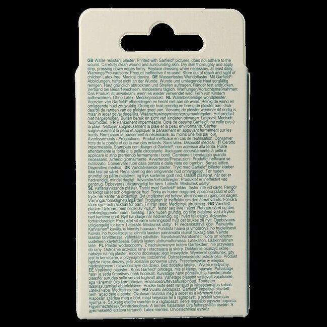Kliniplast Pansements enfants Garfield 294119 20 pièces