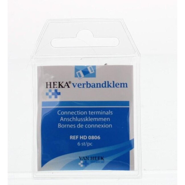 Verbandklemmen 6 Stuks