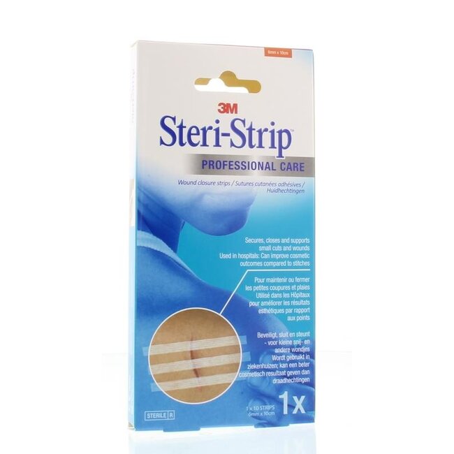 Steri strips 10 x 6mm 10 Stuks