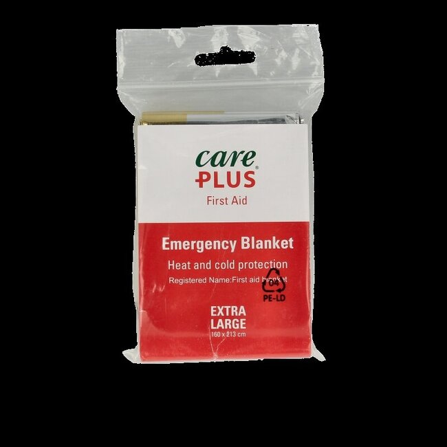 Emergency blanket gold/silver 1 Stuks
