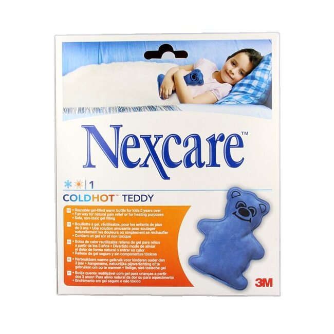Cold hot kruik teddy fluweer 1 Stuks