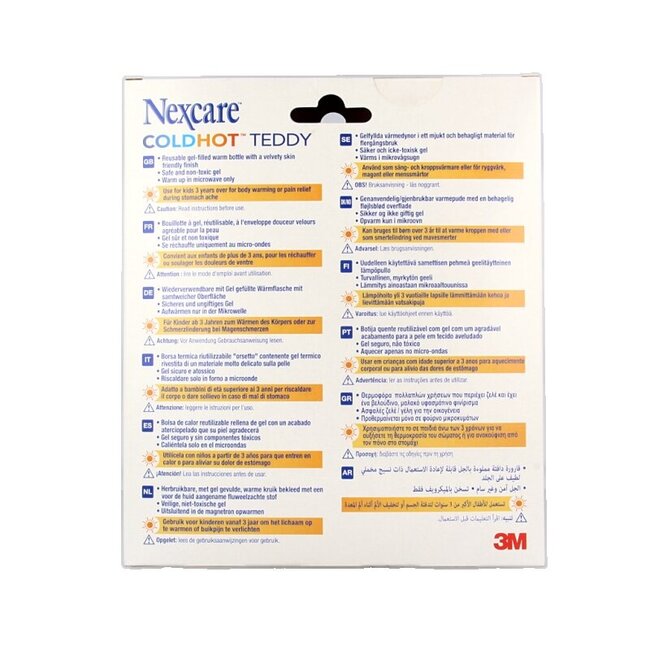 Nexcare Cold hot kruik teddy fluweer 1 Stuks