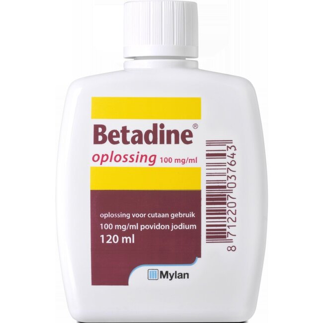 Jodium oplossing 100mg/ml 120 Milliliter