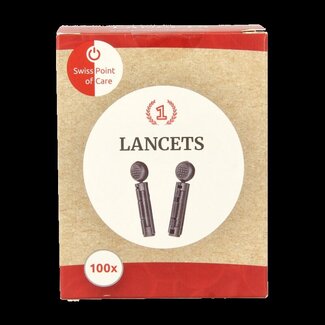 On Call Lancets glucose hemoglobine 100 Stuks