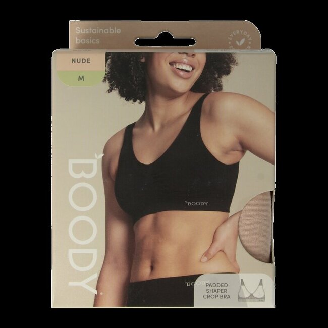 Padded shaper crop bh blush M 1 Stuks
