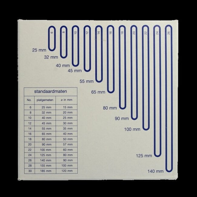 Elastiekjes nr 16 65mm 500 Gram
