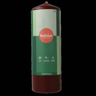 Bolsius Stompkaars 200/68 velvet red 1 Stuks