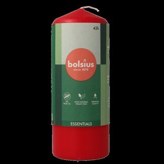 Bolsius Stompkaars 150/58 delicate red 1 Stuks