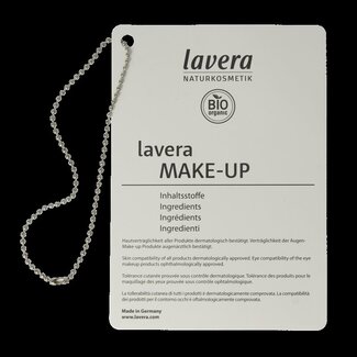 Lavera Colour cosmetics INCI boekje 2024  1 Stuks