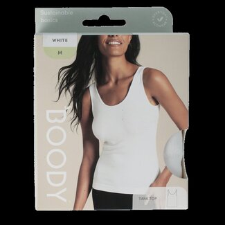 Boody Tank top wit M 1 Stuks
