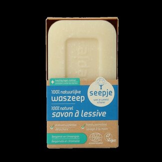 Seepje Seepje Savon de lessive & détachant bergamote & citronnelle 120 Grammes