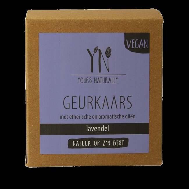 Geurkaars in glas lavendel 20cl 1 Stuks