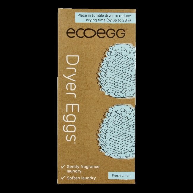 Dryer egg - fresh linen 2 Stuks