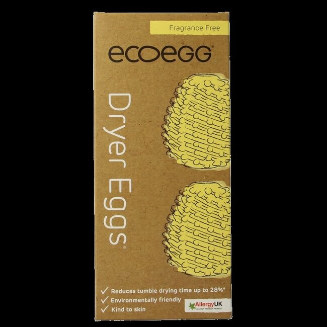 Dryer egg - geurvrij 2 Stuks