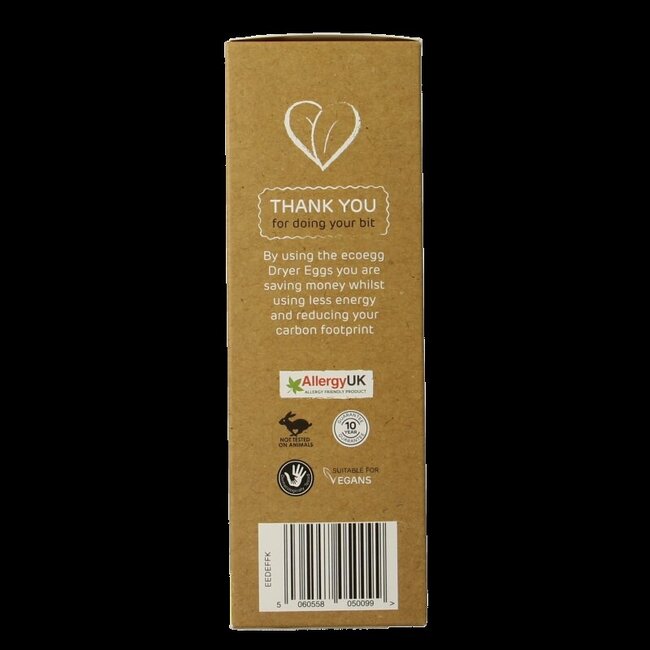 Ecoegg Dryer Eggs - sans parfum, lot de 2