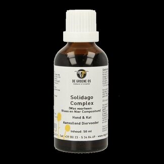 Groene Os Solidago complex hond/kat 50 Milliliter
