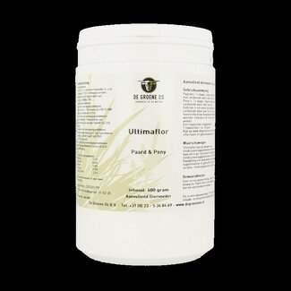 Groene Os Ultimaflor paard/pony 600 Gram
