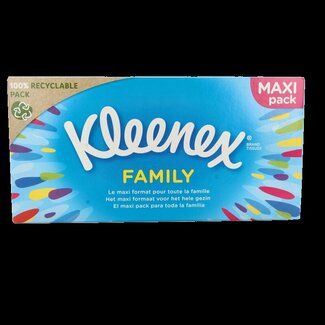 Kleenex Family maxi tissue 128 Stuks