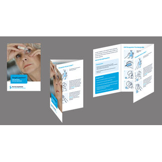 Service Apotheek Folder oogdruppelen 50 Stuks