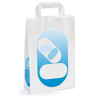 Brocacef Draagtas papier 440 x 145 x 470mm 150 Stuks