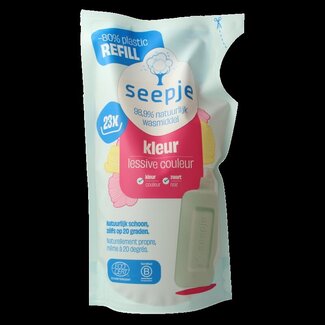 Seepje Wasmiddel navulzak kleur 1000 Milliliter