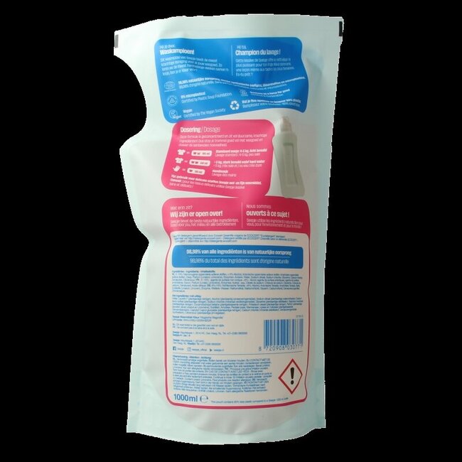 Seepje Lessive liquide couleurs recharge 1000 ml