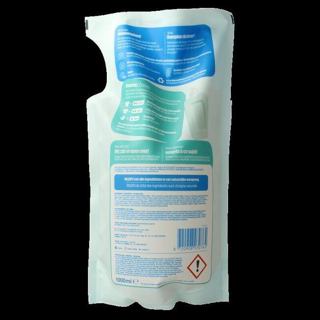 Seepje Wasmiddel universeel navulzak 1000 Milliliter