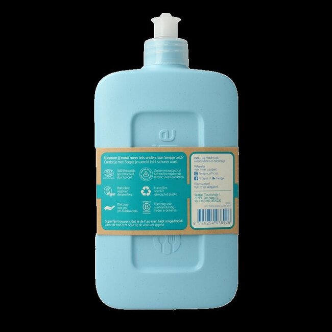 Seepje Afwasmiddel spetterende eucalyptus 500 Milliliter