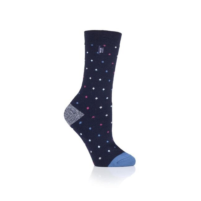 Ladies ultra lite socks berry maat 4-8 navy  1 Paar
