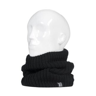 Heat Holders Mens neck warmer black larvic one size 1 Stuks