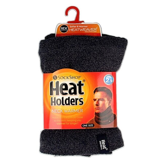 Mens neck warmer navy one size 1 Stuks