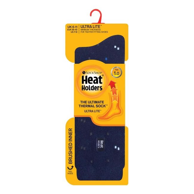 Mens ultra lite socks micro maat 6-11 navy 1 Paar