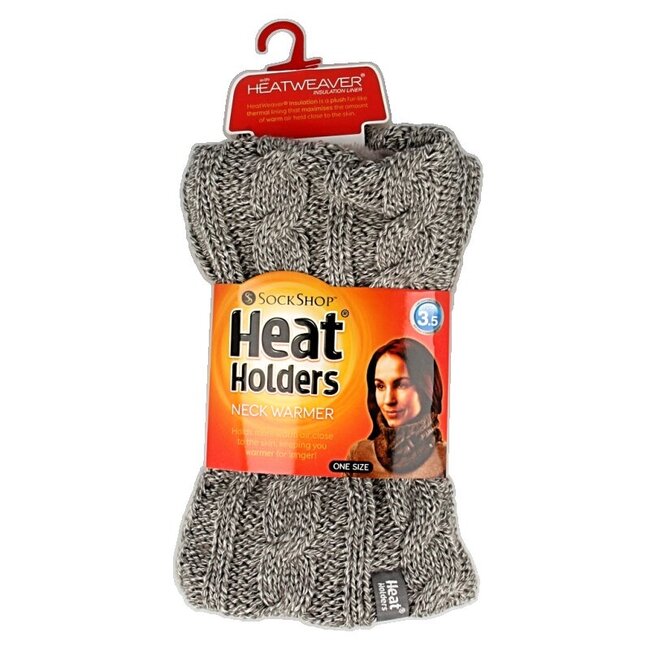 Ladies neck warmer light grey 1 Stuks