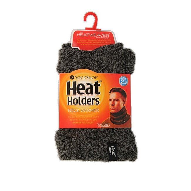 Mens neck warmer one size charcoal 1 Stuks