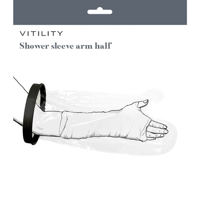 Vitility Douchehoes arm half  1 Stuks